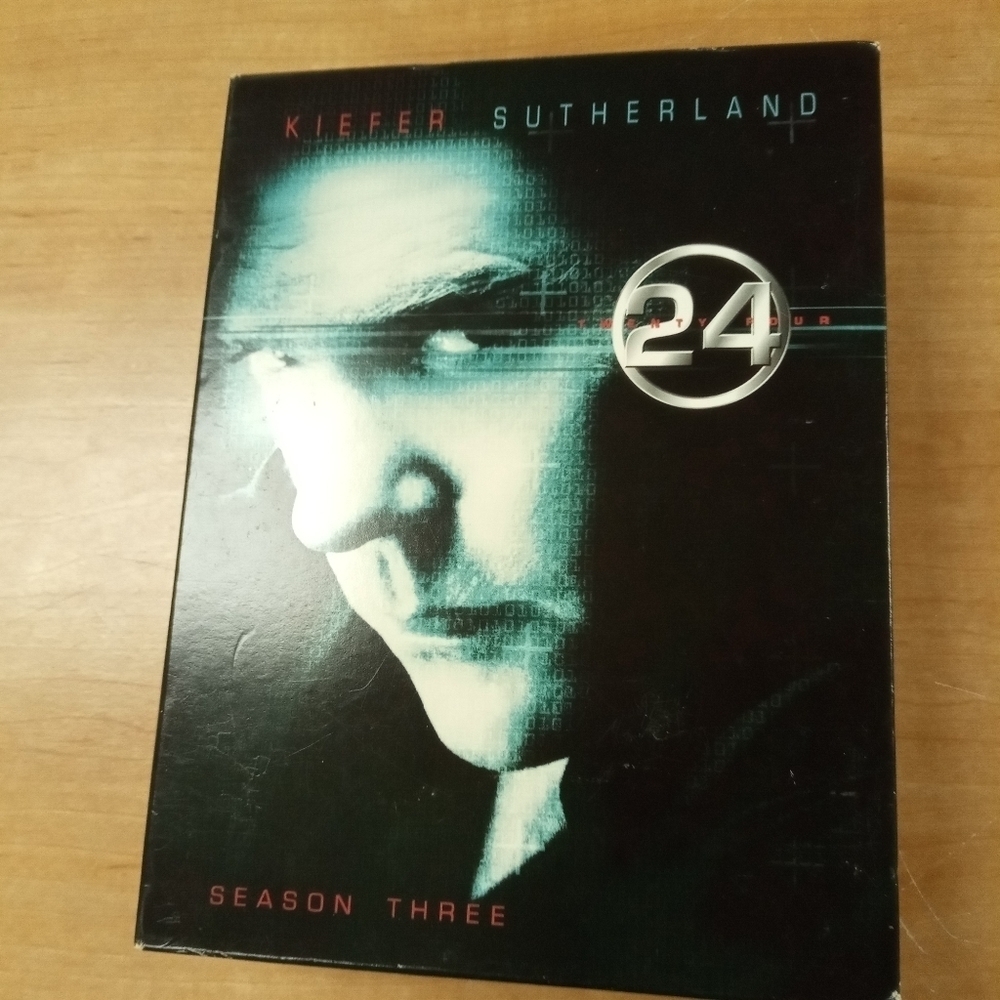 24 DVD Set Season 3 Kiefer Sutherland